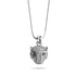 Fierce | .925 Sterling Silver | Crystal Cat Infinity Clasp Necklace